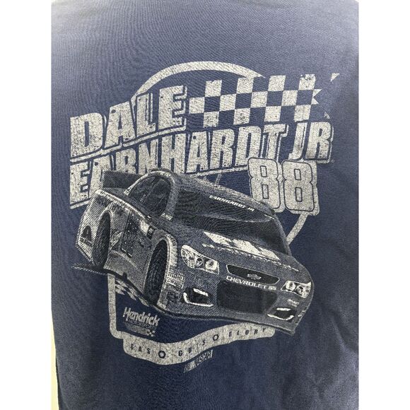 Dale Earnhardt Jr. Navy Salt Life Vintage Slant T-Shirt Mens Small EUC - Picture 4 of 6